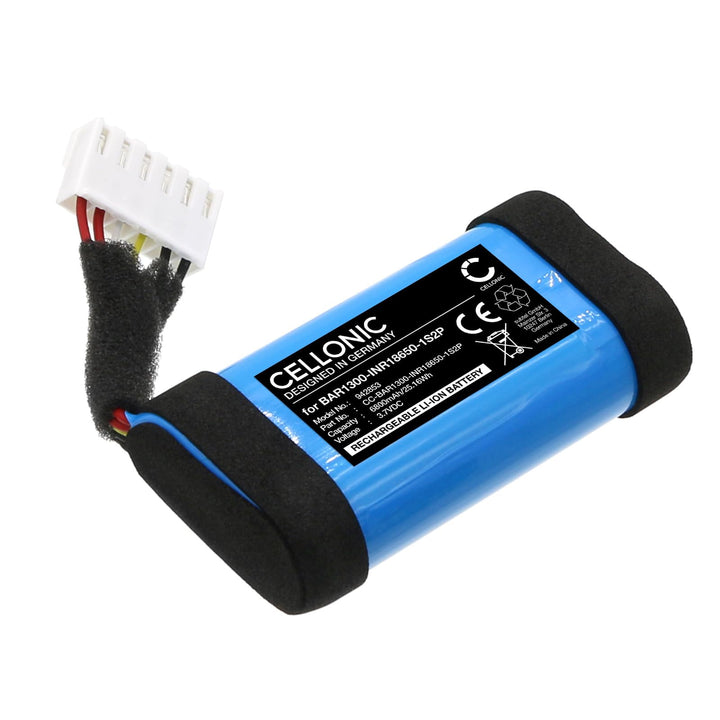 CELLONIC 1x Akku für Lautsprecher Kompatibel mit JBL Bar 1300, Bar 1000, Bar 1300X, Bar1300-INR18650