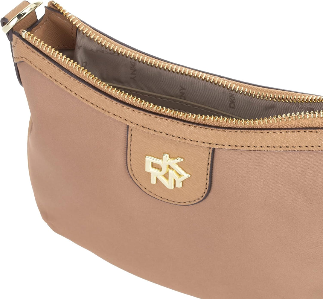 DKNY Carol Saddle Cross Bag Cashew