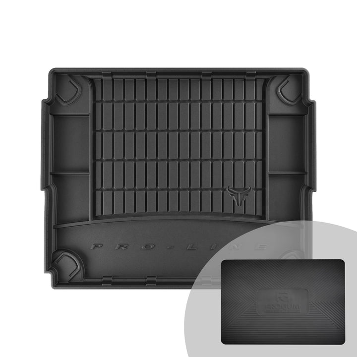 FROGUM ProLine 3D Gummimatte Exklusive Auto Kofferraummatte Kofferraumwanne für Peugeot 3008 I 2009-