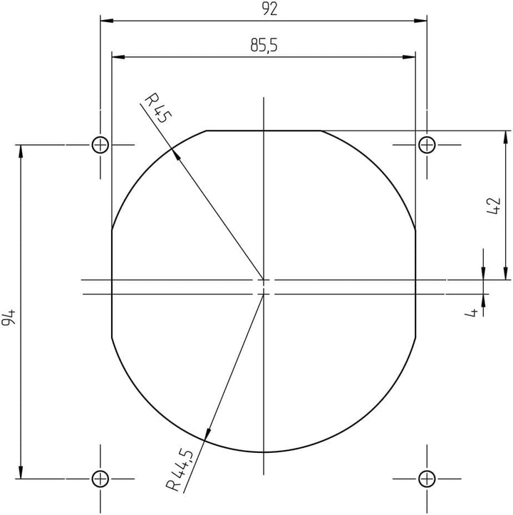Fawo Einspeisungsstecker 13 CEE 17 anthrazit