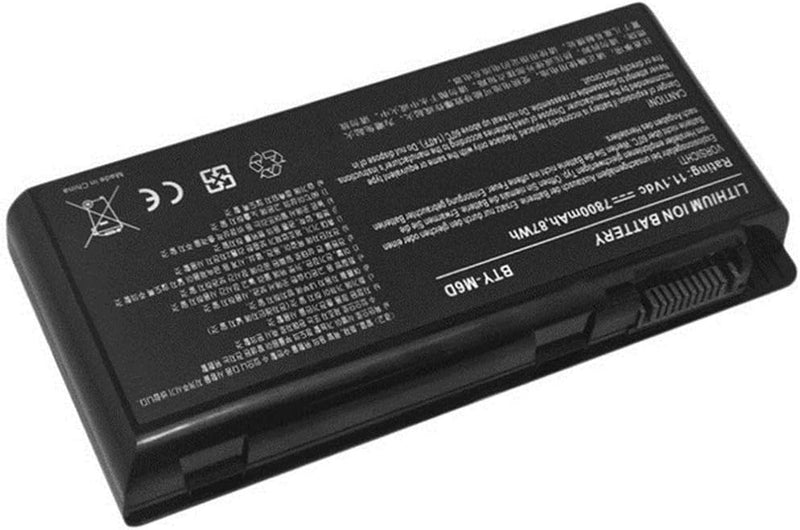 XITAIAN 11.1V 87Wh 7800mAh BTY-M6D Ersatz Laptop Akku für MSI GT783H GX660 GX660DX GX70H GX780R GT70