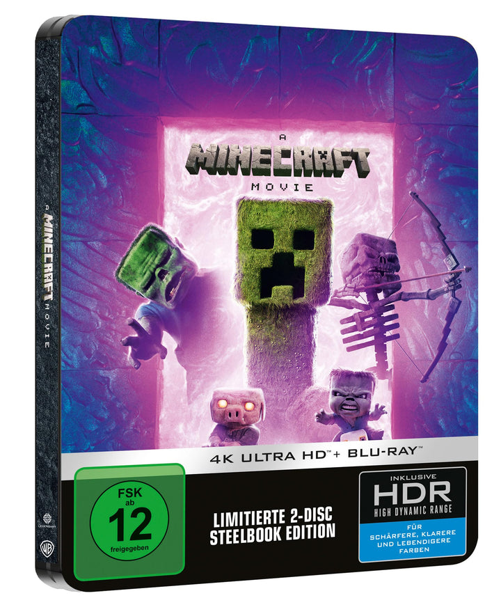 Ein Minecraft Film - Limited Steelbook (4K UHD + Blu-ray), 4K