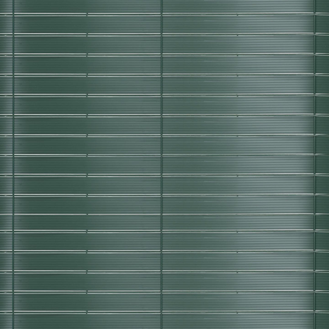 IDMarket - Set mit blickdichten Lamellen aus PVC, Grün, L.60 M für Gitterpaneel