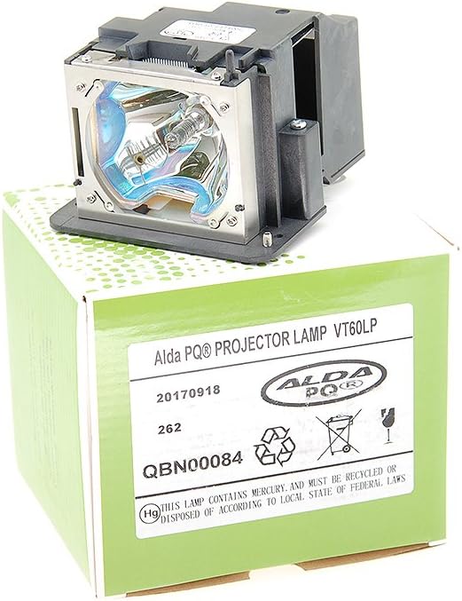 Alda PQ-Premium, Beamerlampe/Ersatzlampe für MEDION MD2950NA Projektoren, Lampe mit Gehäuse