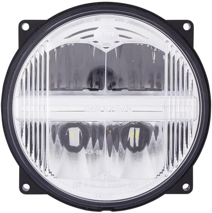 HELLA - LED-Hauptscheinwerfer - M133 - 12/24V - Einbau - glasklare Streuscheibe - Lichtscheibenfarbe