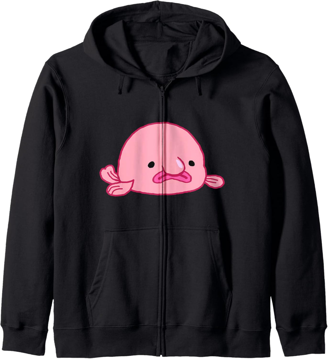 Blobfisch Tier Meereskreatur Meeresbewohner Hässlicher Fisch Kapuzenjacke