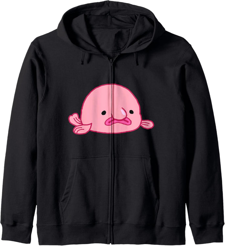 Blobfisch Tier Meereskreatur Meeresbewohner Hässlicher Fisch Kapuzenjacke