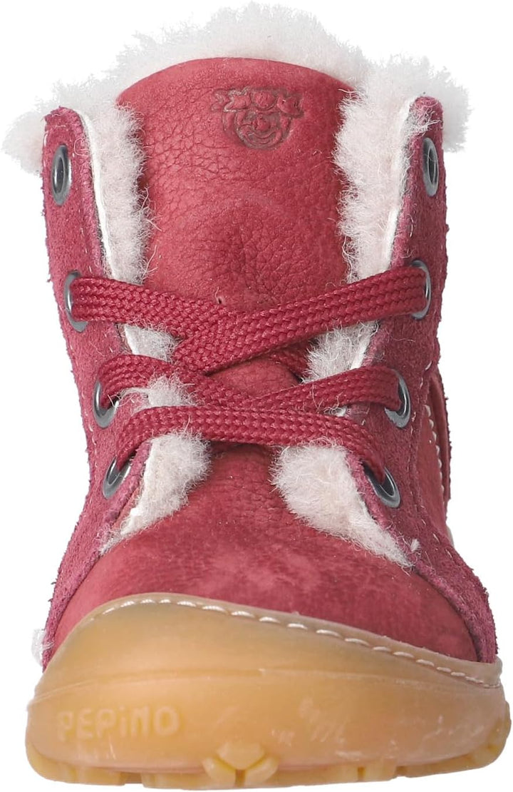 RICOSTA Mädchen Stiefel ELIA, Kinder Lauflernschuhe, Weite: Weit, terracare,Barfuss-Schuh 19 EU Weit