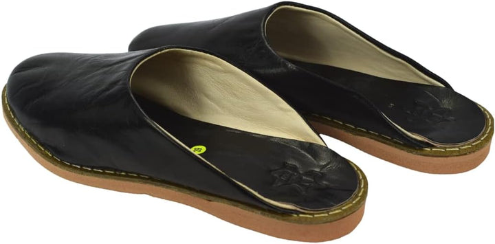 100% Leder Solide und Bequeme Hausschuhe für Damen und Herren für Zuhause oder Outdoor - Traditionel