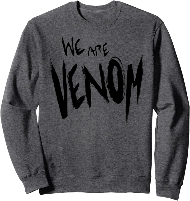 Marvel We Are Venom Large Text Sweatshirt