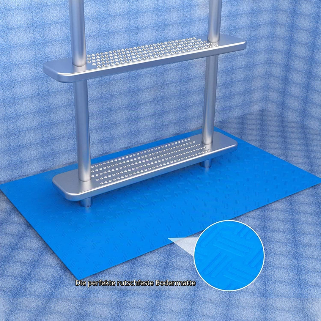 90x40CM Schwimmbadleitermatte,Gross Pool schutzmatte,Anti Rutsch Leitermatte für Schwimmbäder,Schutz