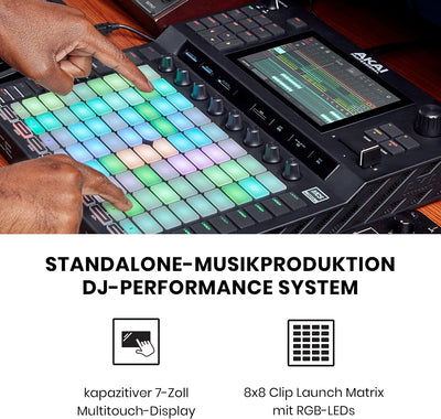Akai Professional FORCE – Standalone-Musikproduktion, MIDI-Sequencer und DJ-System mit Synth-Engines