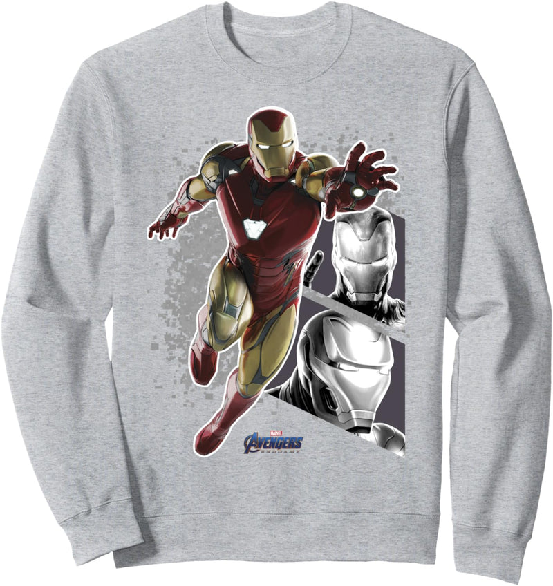 Marvel Avengers: Endgame Iron Man Panel Portraits Sweatshirt