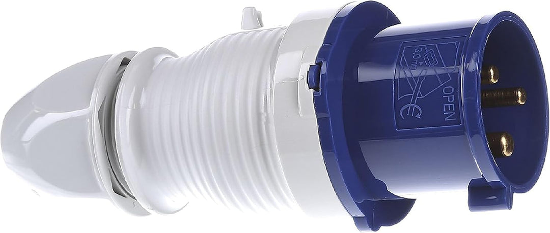 EV EXPERT WALTHER Hochwertiger Adapter von Schukostecker 16 A auf CEE-Steckdose 16-32 A 5-polig 0,5