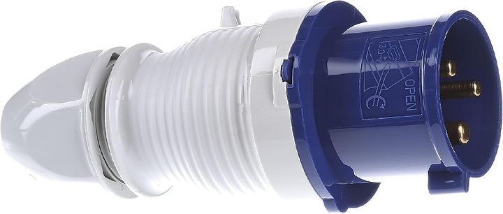 EV EXPERT WALTHER Hochwertiger Adapter von Schukostecker 16 A auf CEE-Steckdose 16-32 A 5-polig 0,5