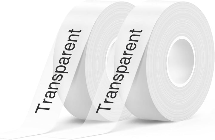 SUPVAN KATASYMBOL 2 Rollen Endlos-Etikettenband Value Pack (15 mm × 6 m/Rolle) für E10 / E11 / E16 E