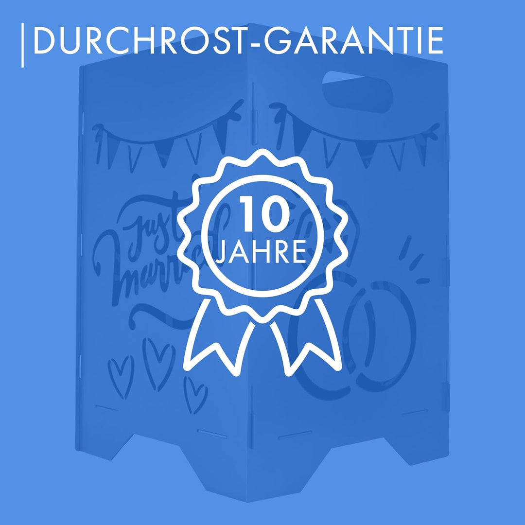 EXTRAVAGANT® Feuertonne Feuerkorb Feuerstelle Feuersäule Hochzeit Hochzeitsgeschenk Geschenk ausgefa