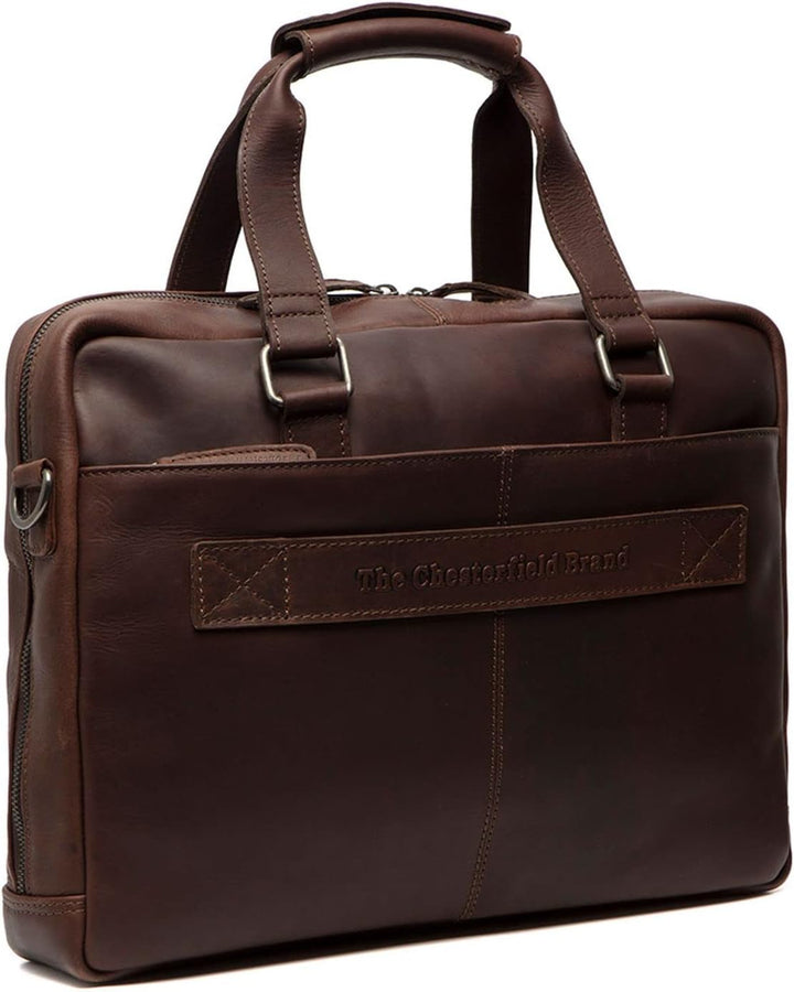 The Chesterfield Brand Manhattan - Aktentasche 15.6" 40 cm Brown, Brown