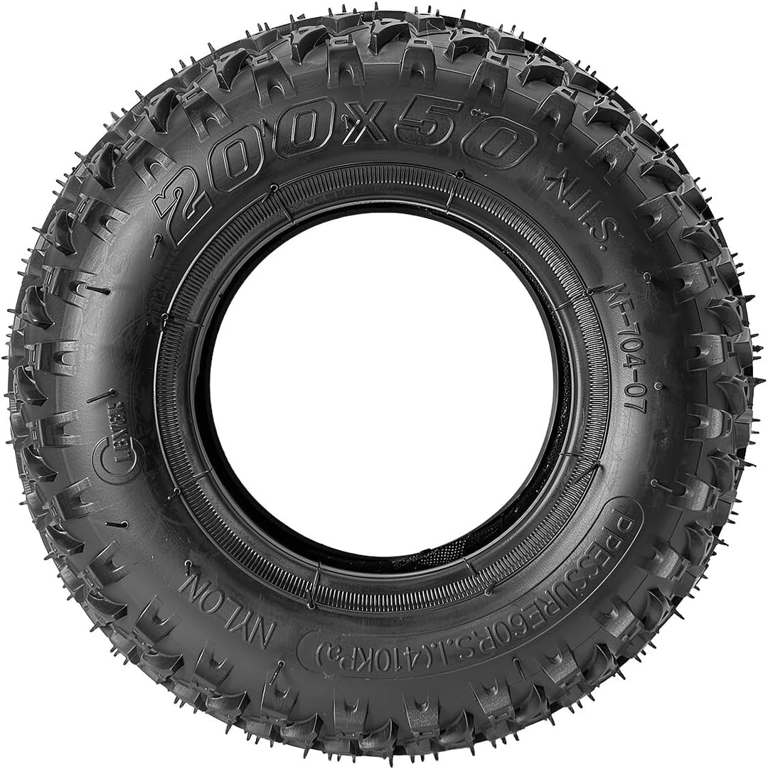 200x50 Offroad-Reifen, geeignet für Speedway Mini 4 Pro, Reifen 8 x 2 Zoll mit Luftkammer, geeignet