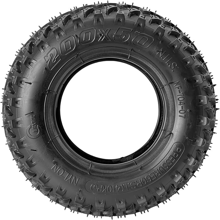 200x50 Offroad-Reifen, geeignet für Speedway Mini 4 Pro, Reifen 8 x 2 Zoll mit Luftkammer, geeignet