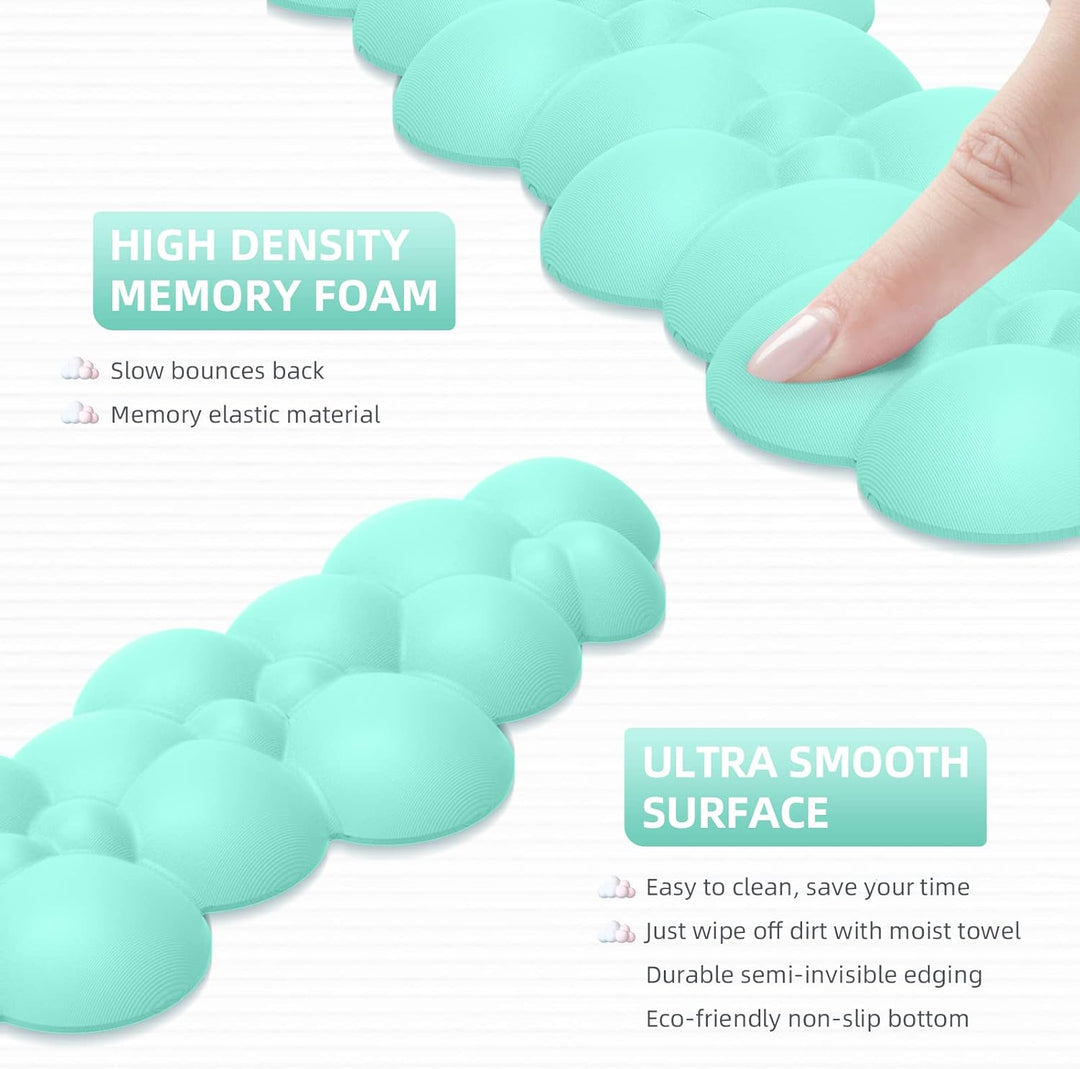 ZIYOU LANG Tastatur Wolke Handballenauflage Memory Foam Tastatur Handauflage Handauflage für Tastatu