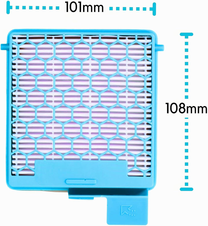 2x HEPA-Filter kompatibel mit Miele Boost CX1 Staubsauger Active, PowerLine, Allergy, Parquet PowerL