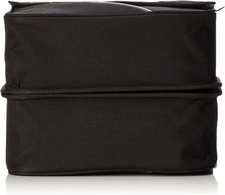 Haberland Kim Doppeltasche 28 x 28 x 11 cm Schwarz, 28 x 28 x 11 cm Schwarz