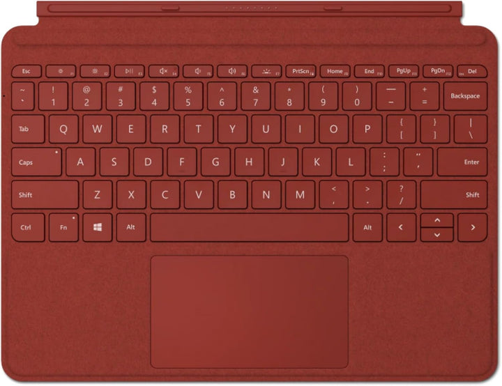 Microsoft Surface Go Signature Type Cover Mohnrot Mohnrot Single, Mohnrot Single
