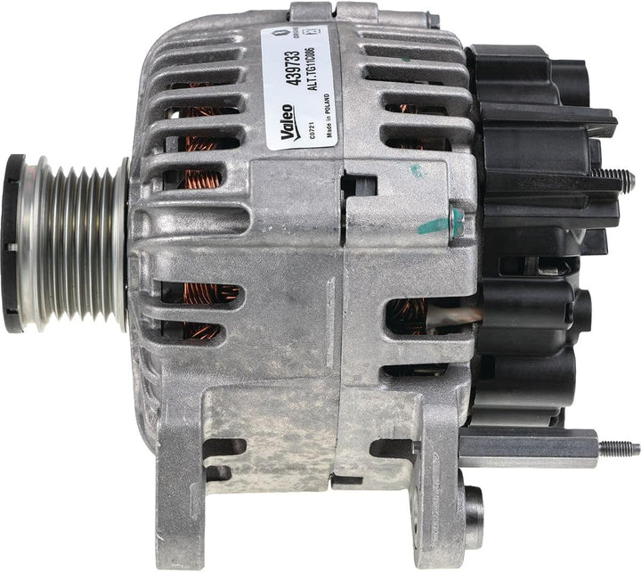 VALEO 439733 Generator Ladestrom des Generators: 110 Amp Rippen: 6 rippen Riemenscheibe Ø: 50,5 mm S