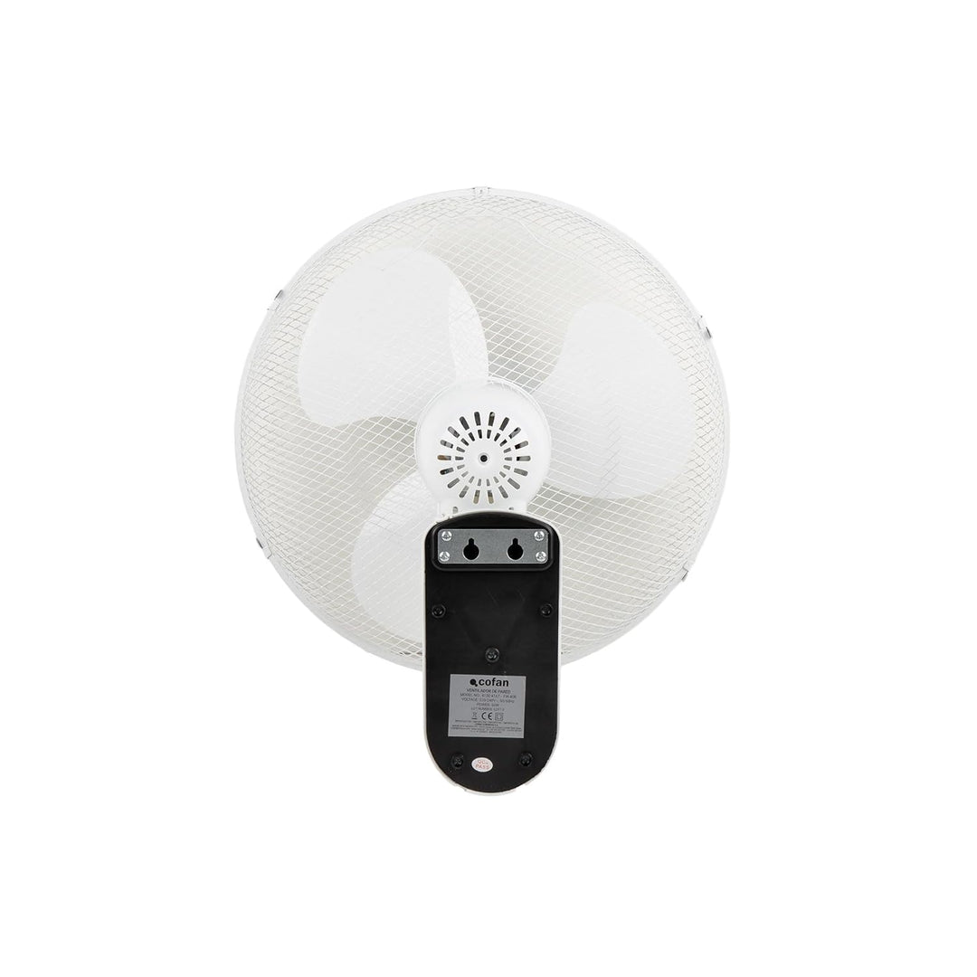 Cofan Wandventilator mit Timer und Fernbedienung | Leistung 50 W | mit drei Geschwindigkeitsstufen |