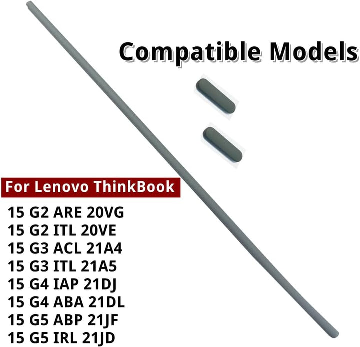 3pcs Laptop Gummifüsse Ersatzteil für Lenovo ThinkBook 15 G2 Are 20VG ITL 20VE, 15 G3 ACL 21A4 ITL 2
