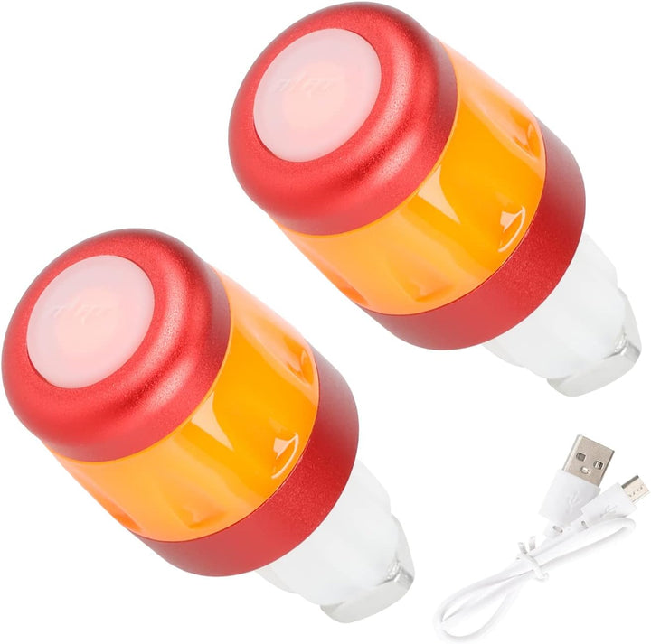 Fututech LED-Lenkerleuchte, wasserdicht, für Elektroroller, Lenkerstopfen für Xiaomi, Blinker, wiede