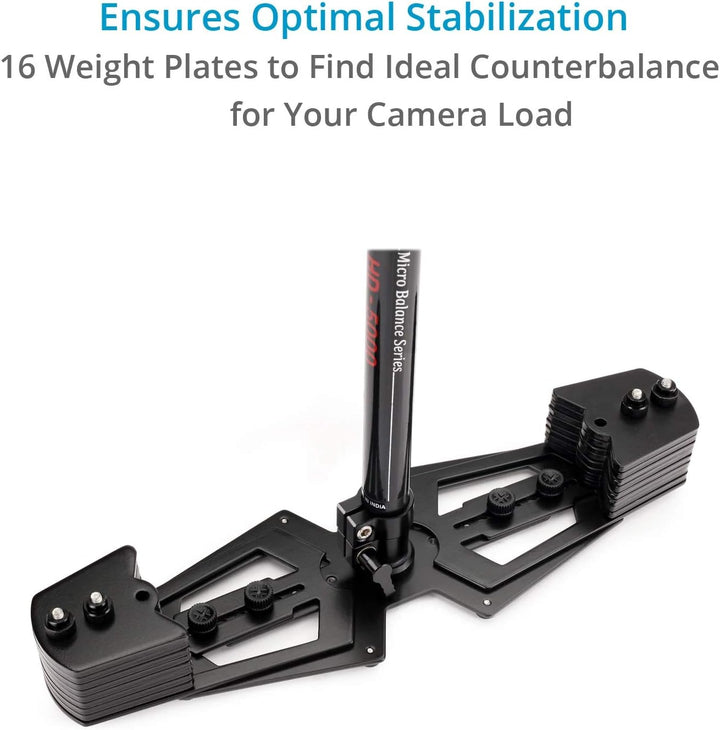 Flycam HD-5000 Video Stabilizer with Free Arm Brace, Table Clamp and Quick Release Plate (FLCM-HD5-Q