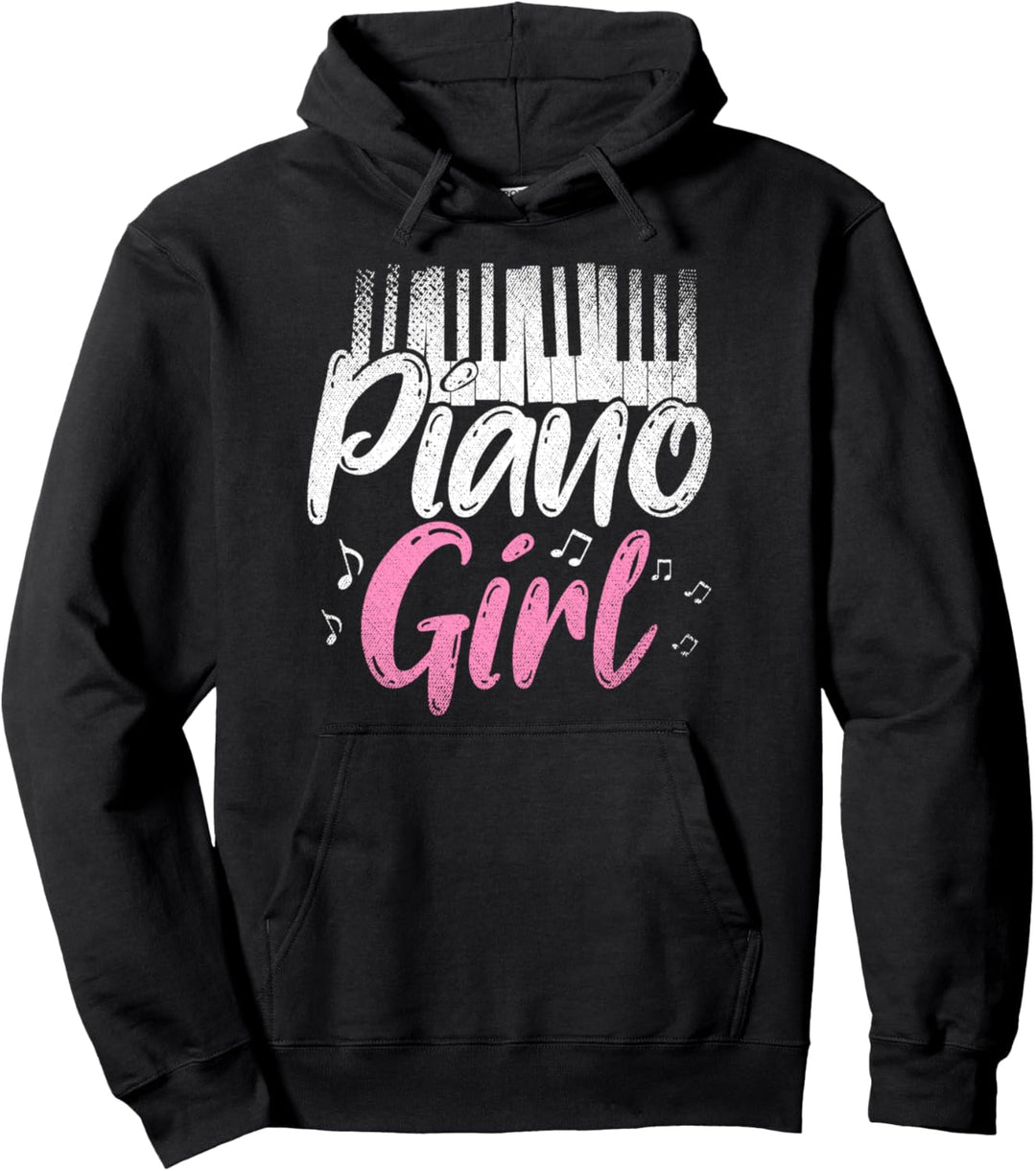 Klassische Musik Instrument Klavier Musiker Piano Mädchen Pullover Hoodie
