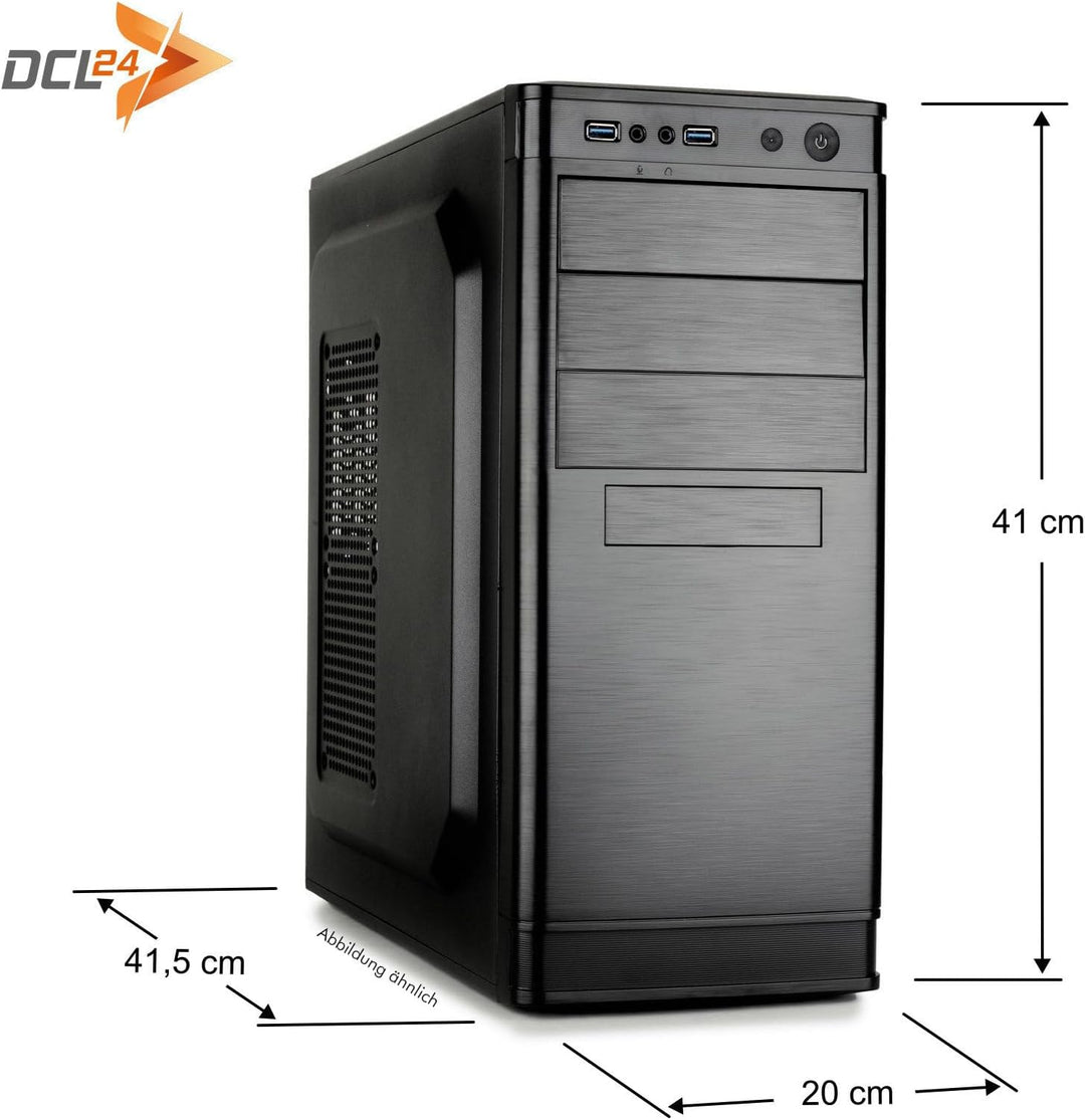 dcl24 Office Rechner AMD Ryzen 5 5600G, AMD Radeon Grafik Vega - 500GB SSD, 16GB DDR4, schneller Com