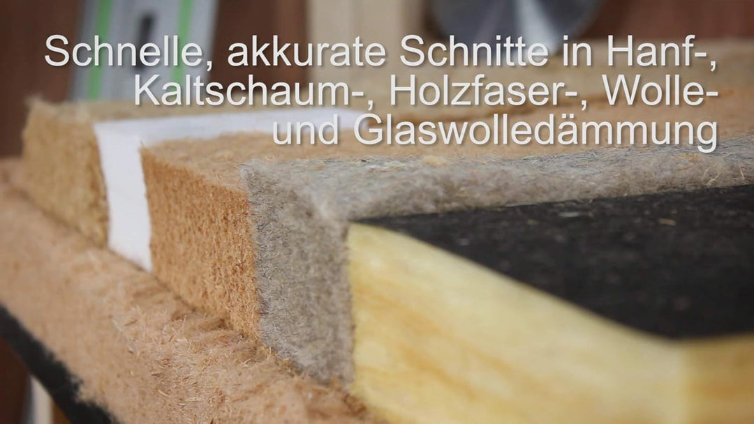 Dämmstoffmesser 190 x 30 mm – Sägeblatt für flexible Dämmstoffe 190x30mm, 190x30mm