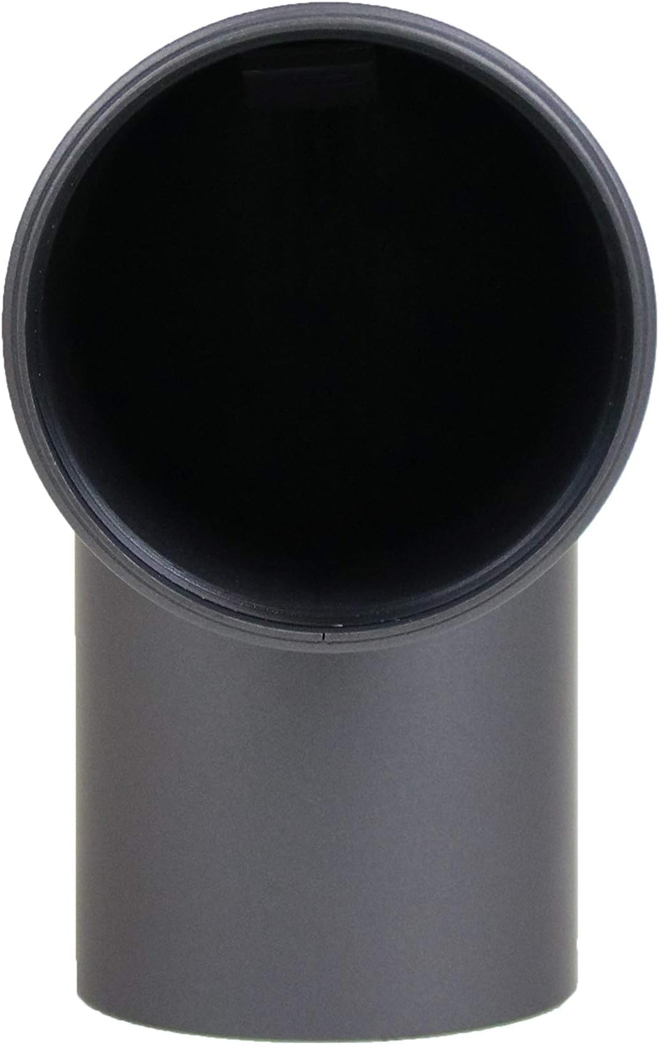 LANZZAS Pelletrohr Bogen 90° 1x abgewinkelt (Spitzwinkel) - Durchmesser 80 mm - Farbe: gussgrau - mi