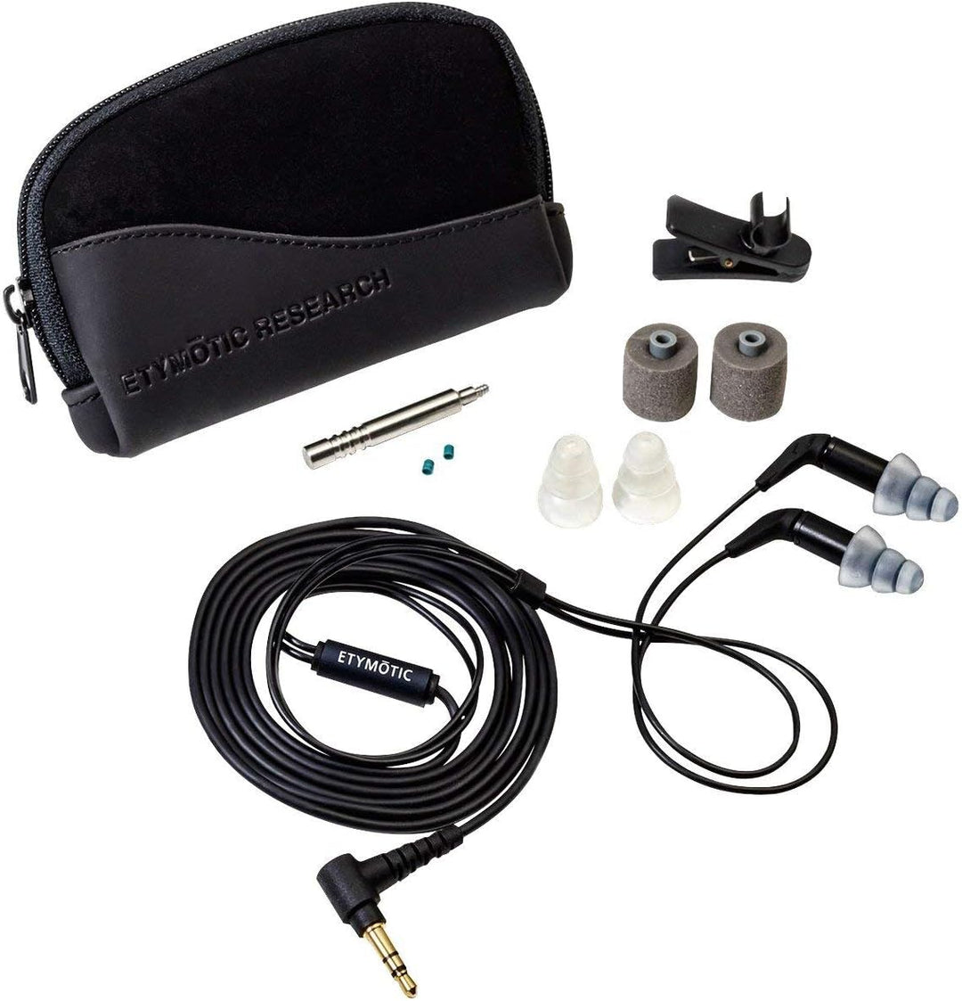 Etymotic ER3SE Studio Edition Balanced-Armature In-Ear-Kopfhörer Schwarz SE - Studio Edition, SE - S