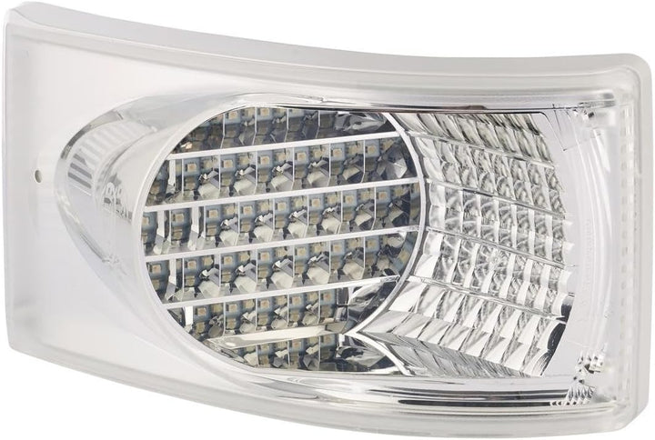 HELLA - Blinkleuchte - LED - 24V - Einbau/Schraubanschluss - Lichtscheibenfarbe: glasklar - Kabel: 5