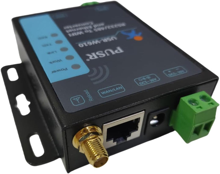 USR-W610 Wireless Converter Serial to WiFi Ethernet Converter RS485/RS232 WiFi Serial Server Support