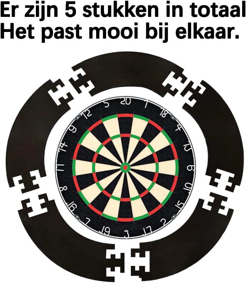 Dartscheibe Dart ZubehöR-Dart Surround Eva,Dartscheibe Schutzring FüR Verpasste WüRfe,Einfache Monta