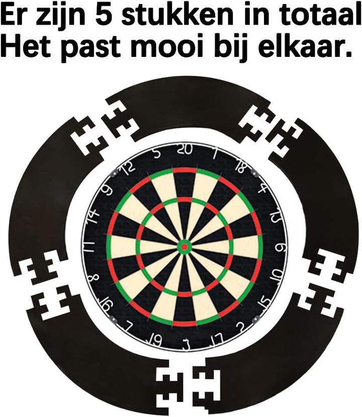 Dartscheibe Dart ZubehöR-Dart Surround Eva,Dartscheibe Schutzring FüR Verpasste WüRfe,Einfache Monta