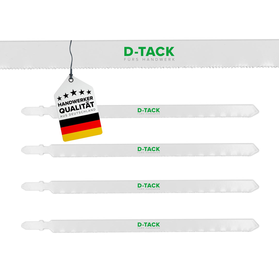 D-TACK Stichsägeblatt Sandwich | 180 x 9,8 mm | 5 Stück | Für saubere und schnelle Schnitte durch Sa