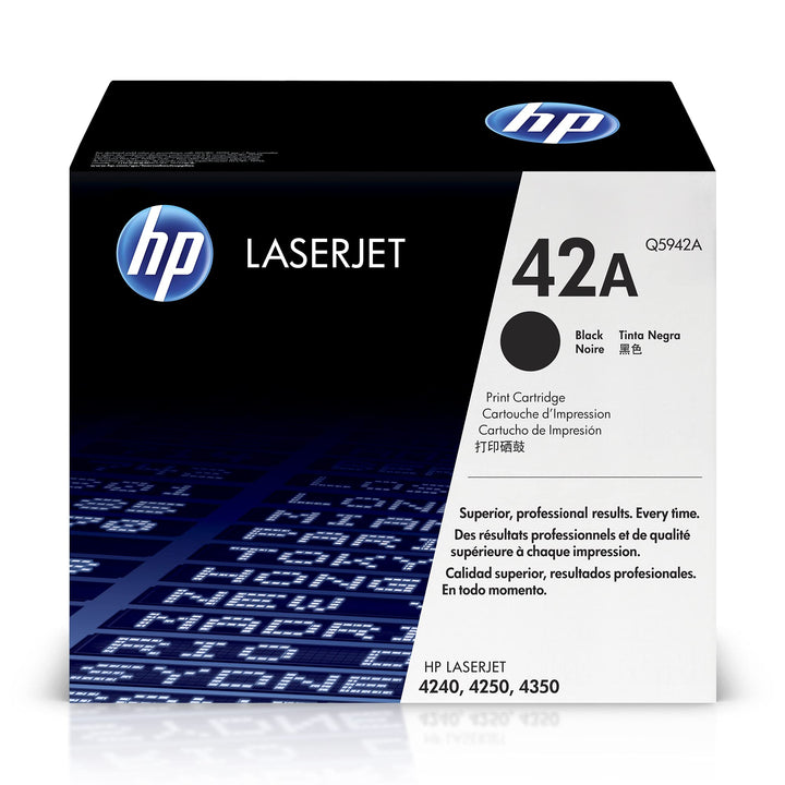 HP 42A Schwarz Original LaserJet Tonerkartusche