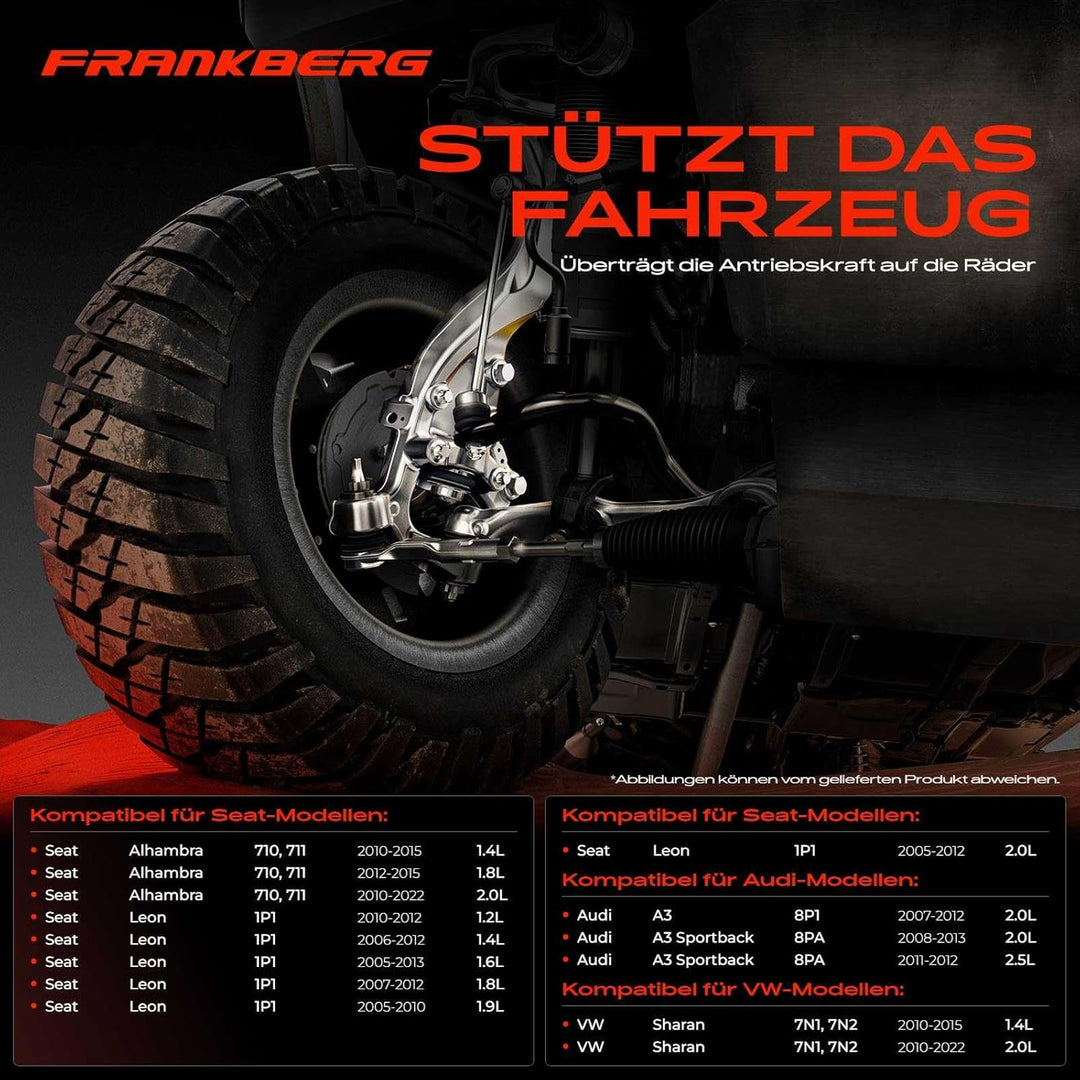 Achsschenkel Vorne Links für A3 8P Leon 1P1 Alhambra 710 CC Passat 365 357 3C5 Sharan 7N 2005-2019 3