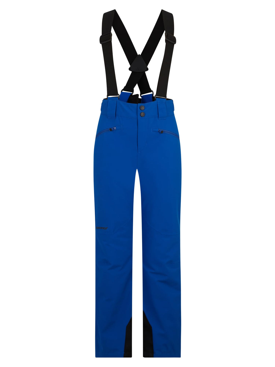 Ziener Unisex Kinder Ski-Hose/Schnee-Hose | wasserdicht, Träger, PFC frei Axi 104 Cobalt Blue, 104 C