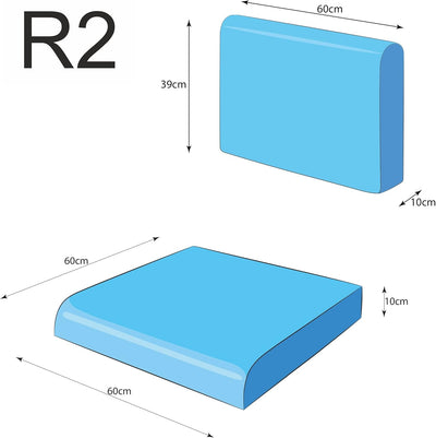 PillowPrim, Stulhkissen, Kissen für Rattansessel, Outdoor, Auflage, Palettenkissen, Sitzkissen, Ratt