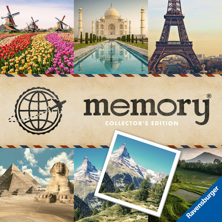 Ravensburger Collector's Memory® Schönste Reiseziele - 27379 - Das weltbekannte Gedächtnisspiel mit