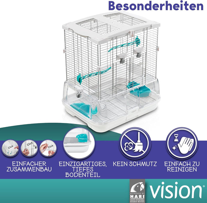 Vision II Model S01 Vogelheim, Vogelkaefig, klein, S01