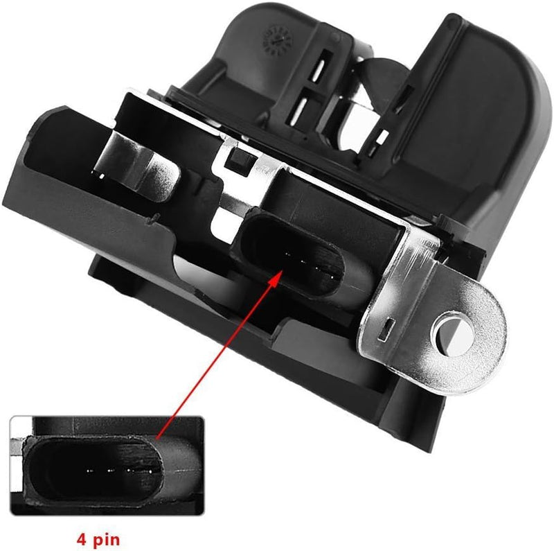 Heckklappenschloss Heckklappe hinten, Boot Lock Locking Lever Klappdeckel Golf 5/Golf 6, Autozubehör